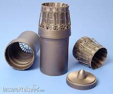 Aires 7170 - 1:72 F-15C exhaust nozzles - late version Für Hasegawa Bausatz.