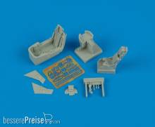Aires 7173 - 1:72 AV-8B Harrier II cockpit set Für Hasegawa Bausatz.