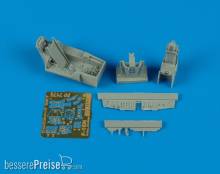 Aires 7175 - 1:72 F-16N Aggressor Cockpit Set für Hasegawa-Bausatz