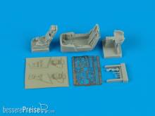 Aires 7176 - 1:72 AV-8B Plus Harrier II cockpit set für Hasegawa Bausatz