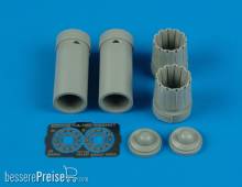 Aires 7186 - 1:72 F/A-18C exhaust nozzles - opened für Hasegawa Bausatz
