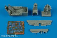 Aires 7196 - 1:72 F-16 CG/CJ Falcon cockpit set für Academy Bausatz