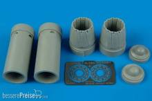 Aires 7214 - 1:72 F/A-18C exhaust nozzles - closed für Academy Bausatz