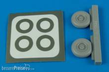 Aires 7217 - 1:72 Mi-17 Hip H wheels & paint masks für Trumpeter Bausatz