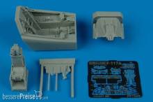 Aires 7229 - 1:72 F-117A Nighthawk cockpit set für Academy Bausatz