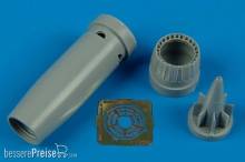 Aires 7236 - 1:72 F-100C/D Super Sabre exhaust nozzle (TRU