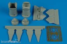 Aires 7248 - 1:72 F-22A Raptor exhaust nozzles (REV)