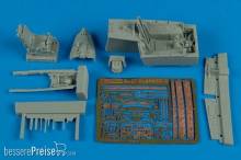 Aires 7249 - 1:72 Su-27 Flanker B cockpit set (HAS)