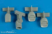 Aires 7251 - 1:72 Harrier GR.5/7 exhaust nozzles (HAS)