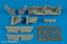 Aires 7262 - 1:72 F-16l Sufa cockpit set for Kinetic