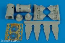 Aires 7265 - 1:72 F-22A Raptor exhaust nozzle for Academy