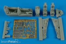 Aires 7272 - 1:72 F-4E Phantom II cockpit set for Hasegawa