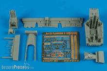 Aires 7273 - 1:72 Su-33 Flanker D cockpit set for Hasegawa