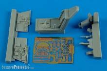 Aires 7292 - 1:72 Bf-109E-3/E-4 cockpit set for Airfix