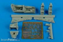 Aires 7294 - 1:72 F-4G Phantom II cockpit set for Hasegawa