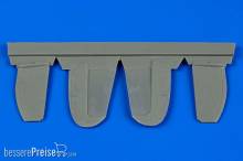Aires 7328 - 1:72 Spitfire Mk.22 control surfaces f.Airfix