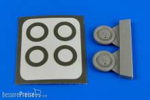 Aires 7333 - 1:72 I-153 wheels&paint masks f.ICM