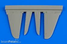 Aires 7336 - 1:72 A6M2 Zero control surfaces for Tamiya