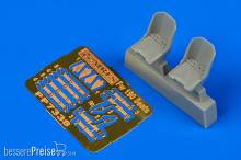 Aires 7338 - 1:72 Fw 190 seats for Eduard