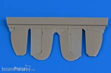 Aires 7350 - 1:72 Spitfire Mk.IX control surfaces (late) for Eduard