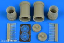 Aires 7352 - 1:72 F-15E Strike Eagle exhaust nozzles (new kit) for Academy