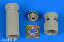 Aires 7353 - 1:72 IAI Kfir C2/C7 exhaust nozzles for AMK