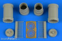 Aires 7357 - 1:72 F-15E Strike Eagle exhaust nozzles for PLATZ