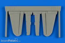 Aires 7362 - 1:72 Ki-61-Id control surfaces f.Tamiya