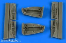 Aires 7366 - 1:72 Beaufighter undercarriage bay f.Hasegawa