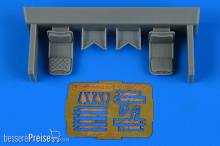 Aires 7376 - 1:72 Z-37 Cmelak seat for EDUARD