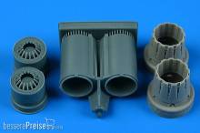 Aires 7393 - Eurofighter Typhoon exhaust nozzles for Revell