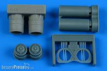 Aires 7396 - F-5A Freedom Fighter exhaust nozzles for Italeri/Revell