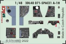 Eduard Accessories 3DL48071 - 1:48 A-1H SPACE 1/48