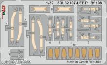Eduard Accessories 3DL32007 - 1:32 Bf 108 SPACE 1/32