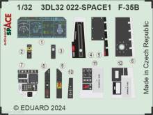 Eduard Accessories 3DL32022 - 1/32 F-35B SPACE 1/32