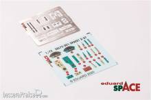 Eduard Accessories 3DL72002 - MiG-21MF SPACE for Eduard in 1:72