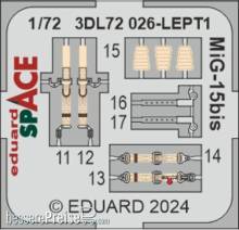 Eduard Accessories 3DL72026 - 1/72 MiG-15bis SPACE 1/72