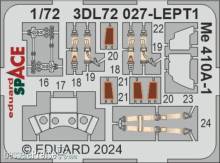 Eduard Accessories 3DL72027 - 1:72 Me 410A-1 SPACE 1/72 AIRFIX