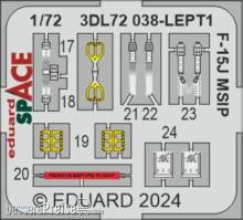 Eduard Accessories 3DL72038 - F-15J MSIP SPACE
