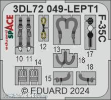 Eduard Accessories 3DL72049 - F-35C SPACE