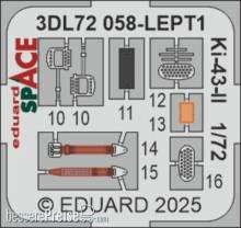 Eduard Accessories 3DL72058 - Ki-43-II SPACE ARMA HOBBY