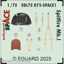 Eduard Accessories 3DL72073 - Spitfire Mk.I SPACE for IBG