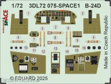 Eduard Accessories 3DL72075 - B-24D SPACE for Airfix