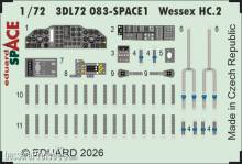 Eduard Accessories 3DL72083 - Wessex HC.2 SPACE for Airfix