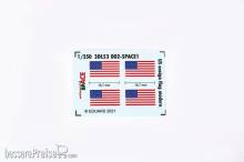 Eduard Accessories 3DL53002 - 1:350 US ensign flag modern SPACE