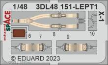 Eduard Accessories 3DL48151 - 1/48 X-1 SPACE 1/48