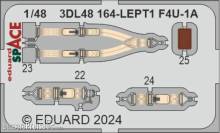 Eduard Accessories 3DL48164 - 1:48 F4U-1A SPACE 1/48 MAGIC FACTORY