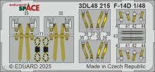 Eduard Accessories 3DL48215 - F-14D SPACE GREAT WALL HOBBY