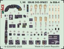 Eduard Accessories 3DL48243 - Ju 88A-4 SPACE EDUARD / ICM