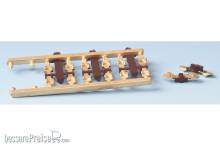 Weinert 74018 - Detaillierte Isolierschienenverbinder für NEM- und RP?25-Räder